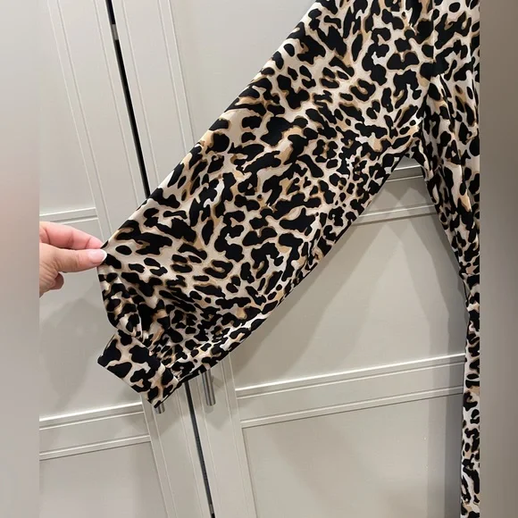 Eloquii Leopard Print Plus Size Maxi Dress - Picture 7 of 10